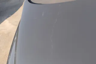 VW Fox 5Z Motorhaube Klappe vorn vorne grau LI7F urbangrau - Bild 5