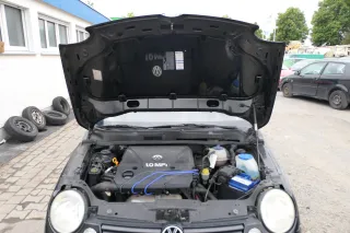 VW Lupo Motorhaube Klappe Frontklappe Haube vorne schwarz L041 uni - Bild 3