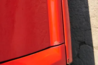 VW Golf 4 Tür vorne links Fahrertür 2/3-Türer rot LP3G ohneAnbauteile - Bild 3
