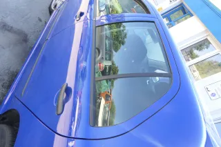 Skoda Fabia 6Y Limousine Schrägheck Tür hinten links blau LF5K - Bild 2