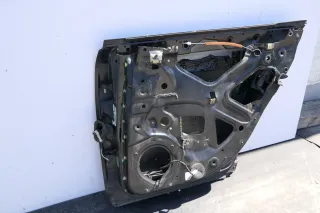 Audi A4 B6 8E nur Türblatt Tür hinten rechts schwarz LY9B Kombi+Limo - Bild 2