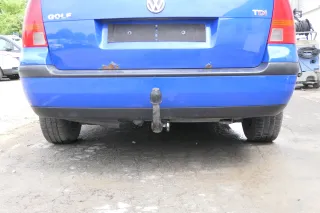 VW Golf 4 Kombi Avant Stoßstange hinten Heckstoßstange Stoßfänger LW5Z blau - Bild 1