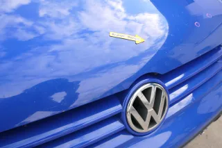 VW Golf 4 Motorhaube Haube Klappe vorne blau LW5Z - Bild 7