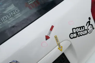 Audi A3 8L bis cBj. ca1999 Heckklappe Kofferraumklappe Klappe hinten weiß LY9G - Bild 6