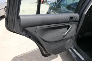1x VW Golf 4 1J Kombi Türverkleidung Verkleidung Tür hinten links schwarz - Bild 3
