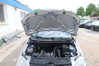 VW Fox 5Z Motorhaube Klappe vorn vorne silber LA7W Haube - Bild 2
