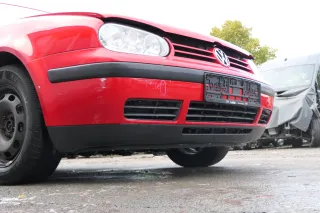VW Golf 4 1J Stoßstange vorne Stoßfänger vorn rot LP3G - Bild 6