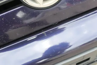 VW Golf 3 auch Cabrio Stoßstange vorne Stoßfänger vorn blau LC5L lackiert - Bild 6