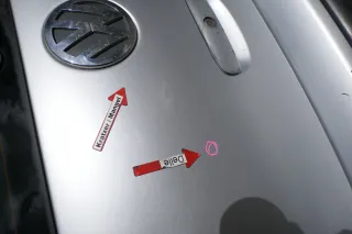 VW Polo 9N Fun Heckklappe Kofferraumklappe Klappe hinten silber LA7W metal - Bild 8