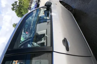 VW Lupo Seat Arosa Tür vorne rechts Beifahrertür silber grau LS7N (für elektr.Fe - Bild 2