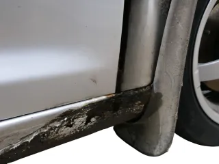 VW Touran 1T 1T3 Tür vorne rechts Beifahrertür silber LA7W - ohne Anbauteile - Bild 9