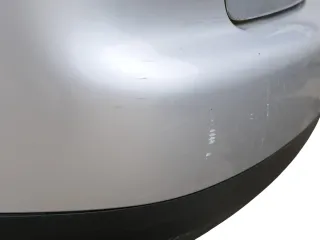 VW Touran 1T Stoßstange hinten Heckstoßstange Stoßfänger silber LA7W - Bild 8
