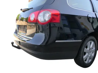 Passat 3C Kombi Stoßstange hinten Heckstoßstange Stoßfänger schwarz LC9Z PDC - Bild 9