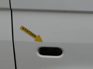 VW T5 7E 2 Facelift Kotflügel vorne rechts weiß R902 7H0821102E - Bild 5