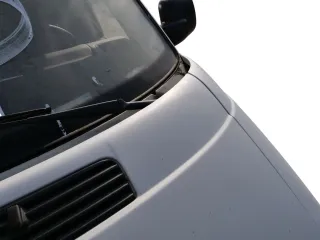 VW T4 Transporter Pritsche Motorhaube Haube Klappe vorne weiß R902 Kurze AC0 - Bild 11