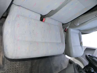 T5 Sitz vorne rechts Beifahrersitz Sitzbank Doppelsitz mit Sitzkonsole + Kopfstü - Bild 3