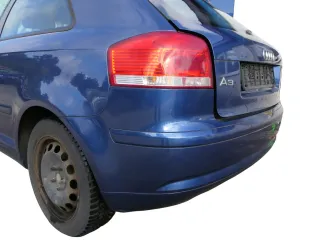 A3 8P Stoßstange Heckstoßstange Stoßfänger hinten 2/3-Türer blau LZ5C - Bild 9