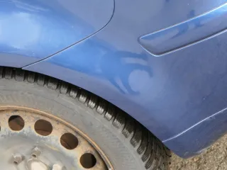 A3 8P Stoßstange Heckstoßstange Stoßfänger hinten 2/3-Türer blau LZ5C - Bild 5