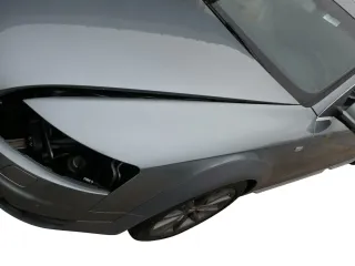Audi A6 4F C6 Kotflügel vorne links grau LY7E Allroad Quattro 4F0821103E +Leiste - Bild 3