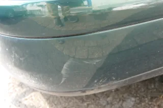 VW Golf 4 Bora Kombi Stoßstange hinten Heckstoßstange Stoßfänger grün LC6M - Bild 2