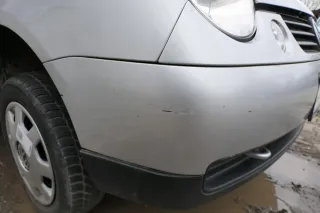 VW Lupo 6x Stoßstange vorne Frontstoßstange Stoßfänger silber LA7W - Bild 4