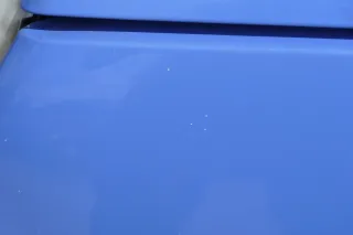 VW Lupo Kotflügel vorne links blau LR5A vorn - Bild 2