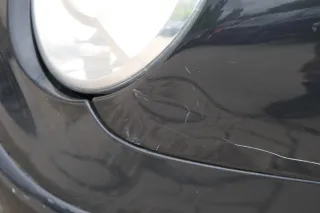 VW Polo 9N Kotflügel vorne links schwarz LC9Z bis ca.Bj.2004   -DELLE - Bild 2