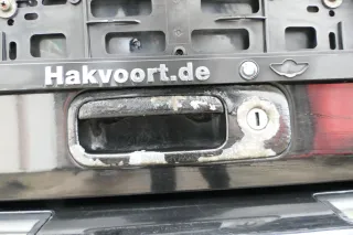VW Polo 6N Heckklappe Klappe hinten Kofferraumklappe mit Scheibe schwarz LC9Z - Bild 5