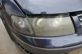 VW Passat 3B Stoßstange vorne Frontstoßstange Stoßfänger blau LN5Y + Grill - Bild 4