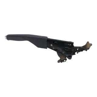 VW Passat 3BG Handbremse Feststellbremse schwarz Leder - Bild 4