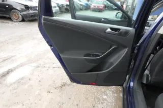 1x VW Passat 3C Variant Türverkleidung Verkleidung Tür hinten links schwarz - Bild 1