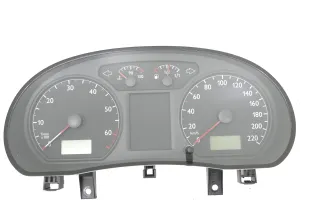 VW Polo 9N Tacho Tachometer Kombiinstrument 204.000km 6Q0920800P 1,2 47kw 40kw - Bild 1