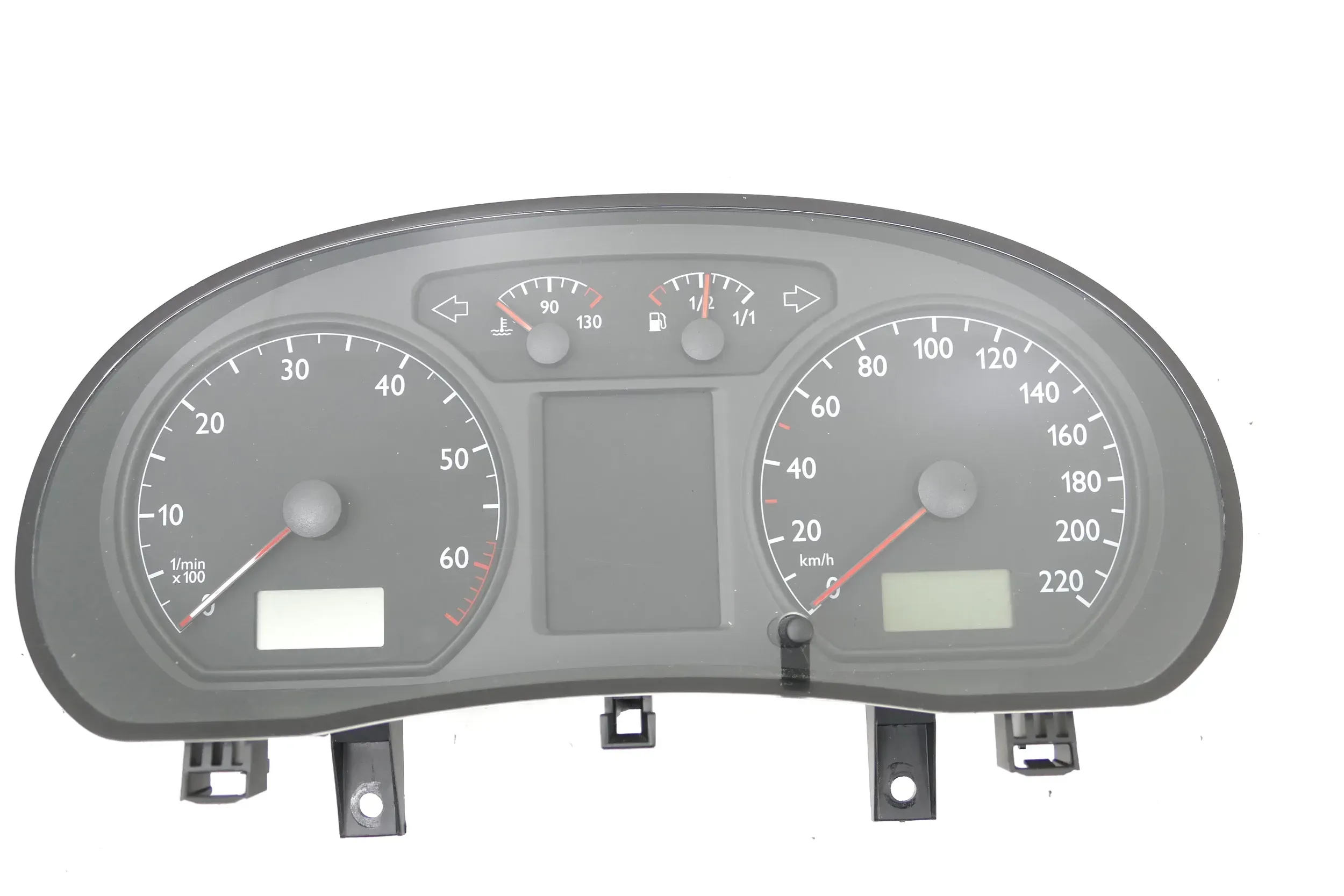 VW Polo 9N Tacho Tachometer Kombiinstrument 204.000km 6Q0920800P 1,2 47kw 40kw - Bild 1