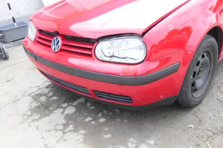 VW Golf 4 1J Stoßstange vorne Stoßfänger vorn rot LY3D - Bild 2