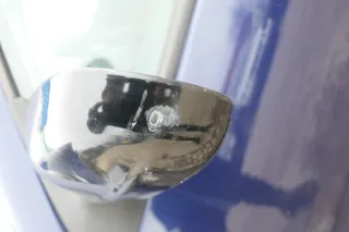 VW Golf 4 Bora elektrischer Spiegel vorne links Außenspiegel schwarz + Glas - Bild 3