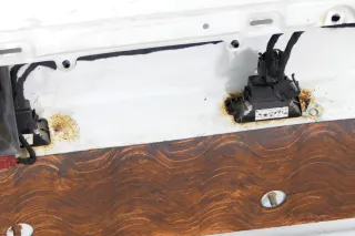 VW Caddy 9K Seat Inca Tür hinten links Heckklappe Hecktür weiß - Bild 7