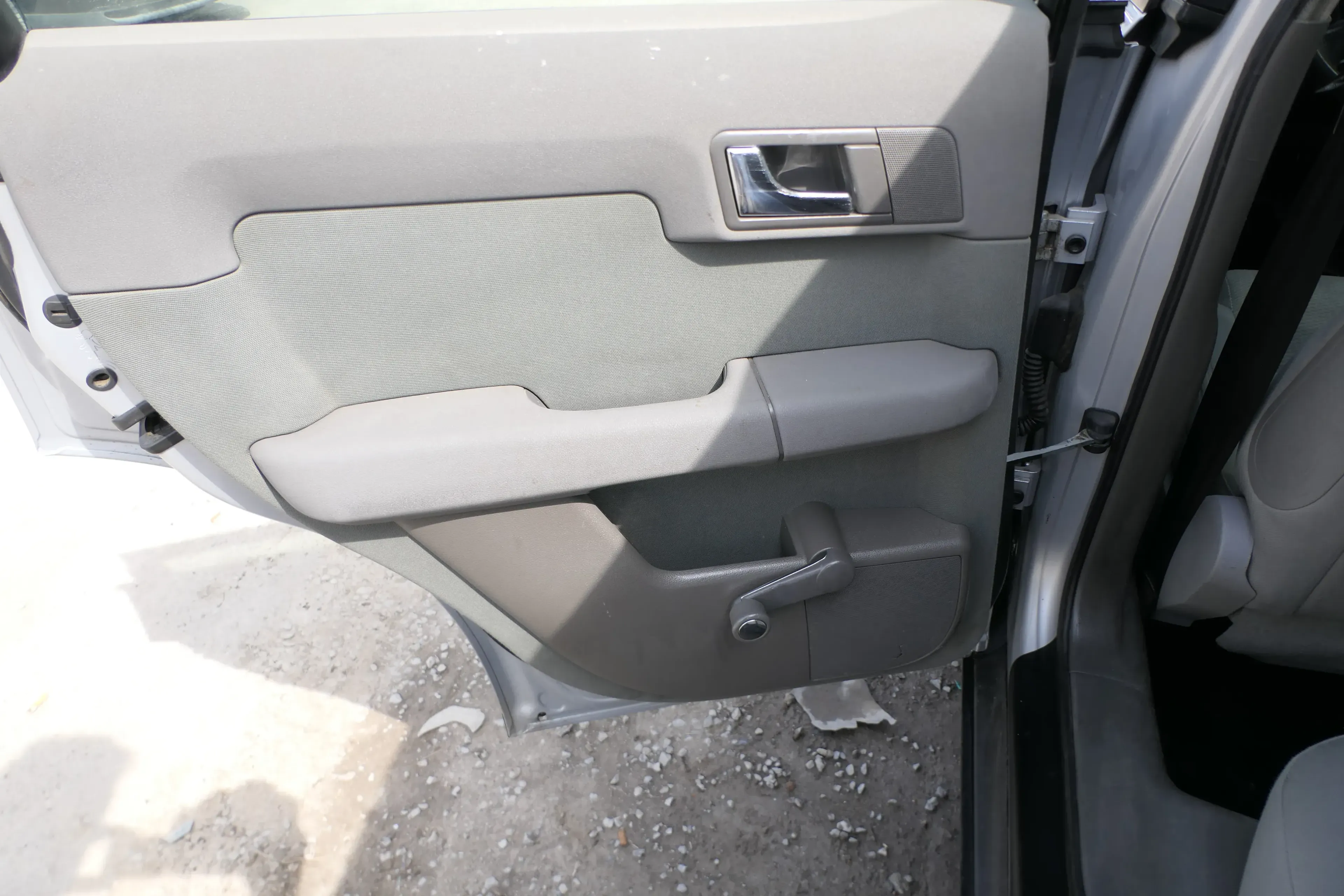 Audi A2 8Z Türverkleidung Verkleidung Tür hinten links swing dunkelgrau - Bild 1