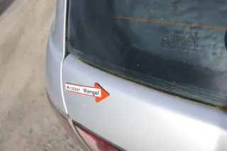 Seat Ibiza 6L Heckklappe Klappe hinten Kofferraumklappe grau LS7N ohne Spoiler!! - Bild 7