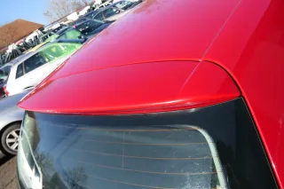 VW Golf 5 V Heckklappe hinten Kofferraumklappe + Scheibe rot LY3D - Delle - Bild 5