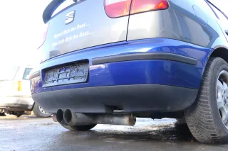 Seat Leon 1M Stoßstange Heckstoßstange hinten blau - Bild 6