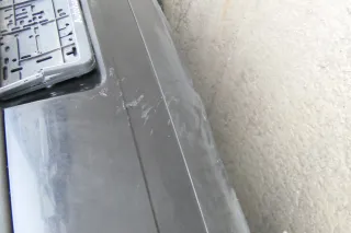 VW Polo 9N 9N3 Stoßstange Heckstoßstange hinten schwarz LC9Z - Bild 8