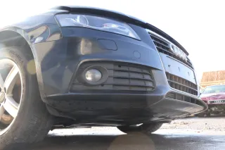Audi A4 8K B8 Kombi Avant Stoßstange vorne mit Spoiler schwarz LY9B SWR + Grill - Bild 6