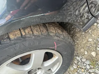 Audi A3 8L Kotflügel vorne links schwarz LZ9U - Bild 5