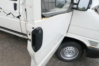 VW T4 Tür vorne rechts weiß R902 Beifahrertür Caravelle 7D0831056C ohneAnbauteil - Bild 12