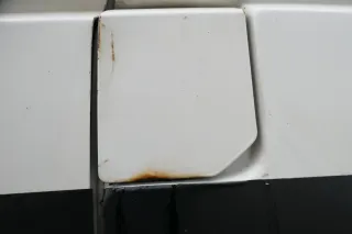 VW T4 Tankdeckel Tankklappe Tank Deckel Klappe weiß R902 - Bild 4