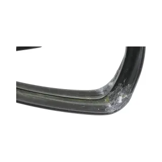 VW Polo 6N2 manueller Spiegel Außenspiegel rechts außen schwarz L041 + Glas - Bild 4