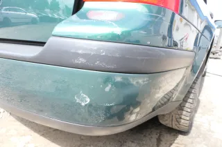 VW Golf 4 Bora Kombi Stoßstange hinten Heckstoßstange Stoßfänger grün LC6M - Bild 2