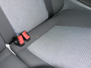 Seat Ibiza 6J Rückbank Lehne Sitz Sitzbank 3-Punkt Sitze -ohne Kopfstütze-grau - Bild 3