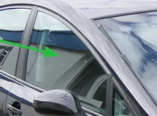 Seat Leon 1P vorne rechts Fenster Scheibe in Tür Fensterscheibe 4/5-Türer - Bild 1