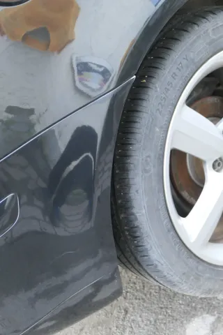 Audi A3 8P Stoßstange Stoßfänger hinten 4/5-Türer schwarz LZ9Y Doppelrohr S-line - Bild 6